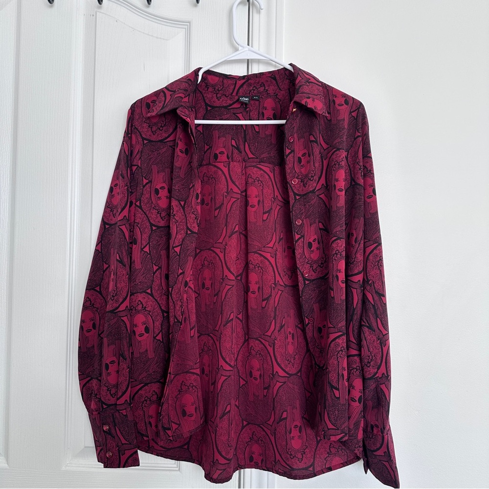 Simons Icone Red Gothic Longsleeves - Picture 2 of 14